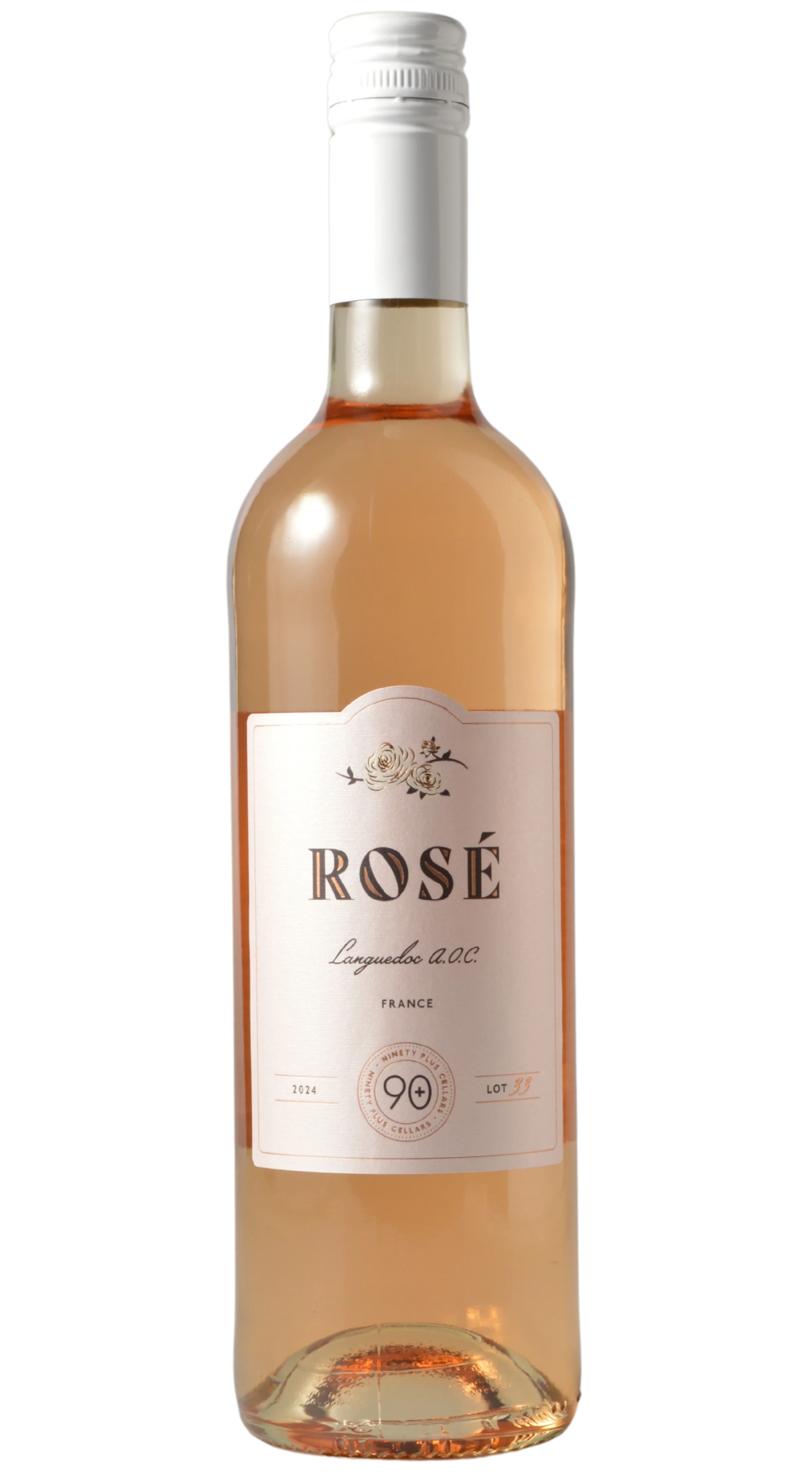 90+ Ninety Plus Cellars Languedoc Lot 33 Rose, France