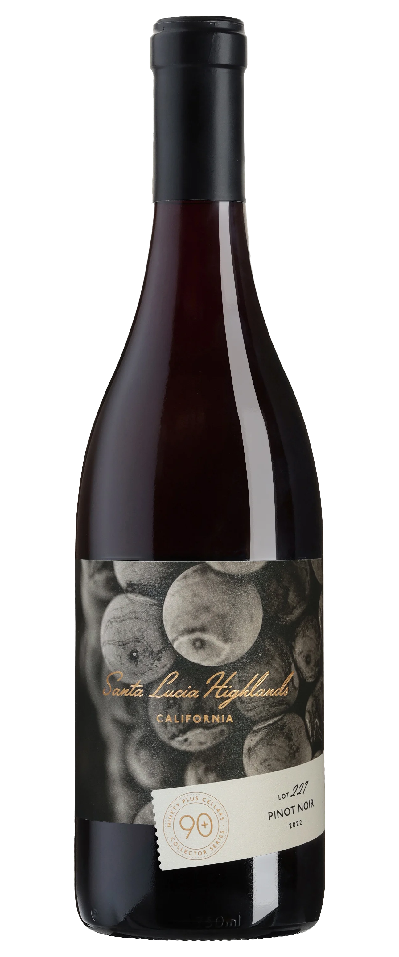 90+ Ninety Plus Cellars Lot 227 Pinot Noir, Santa Lucia Highlands, USA