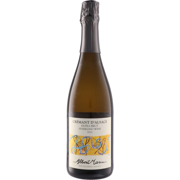 Albert Mann Cremant d'Alsace Extra Brut wine label