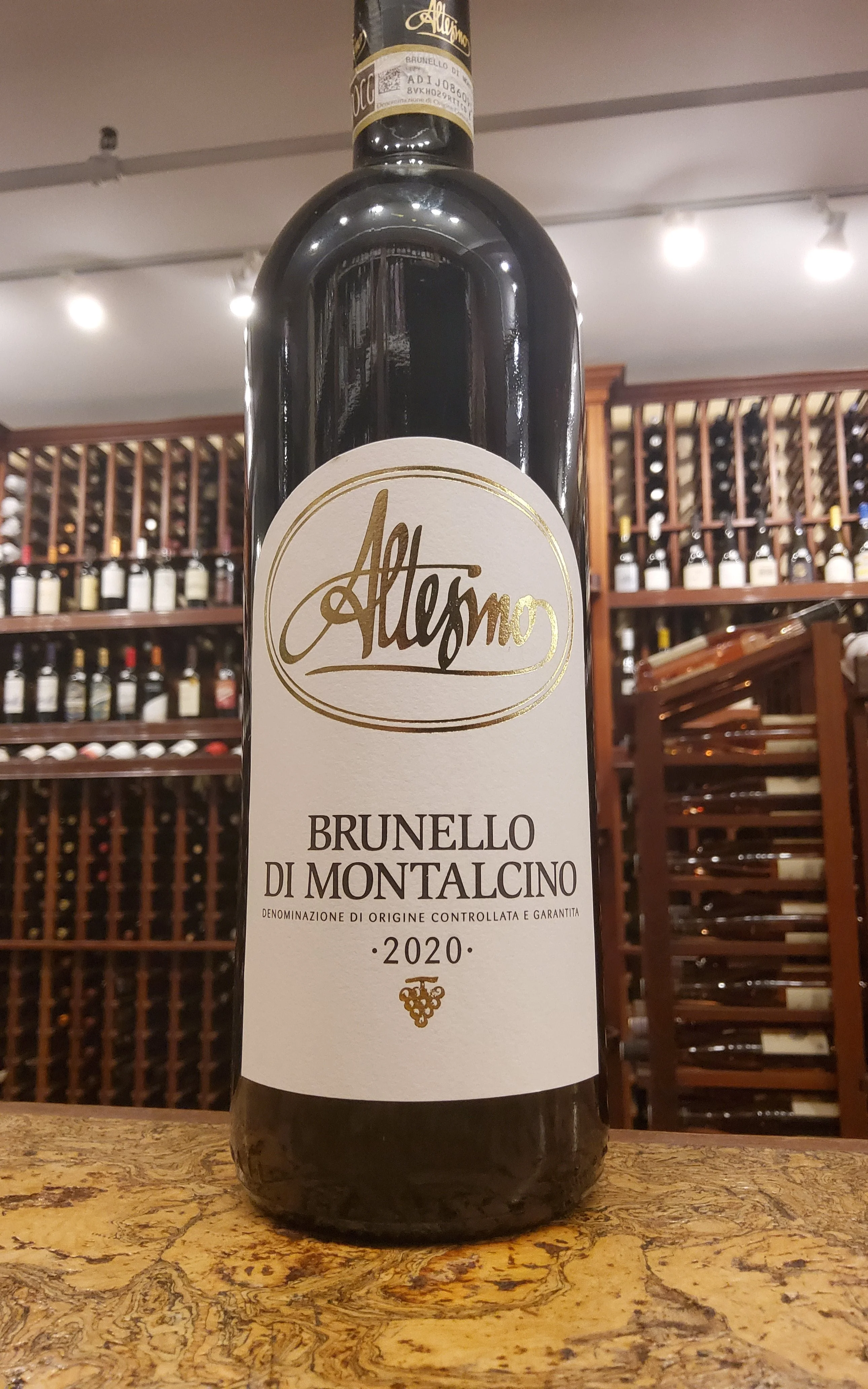 Altesino Brunello di Montalcino DOCG wine label