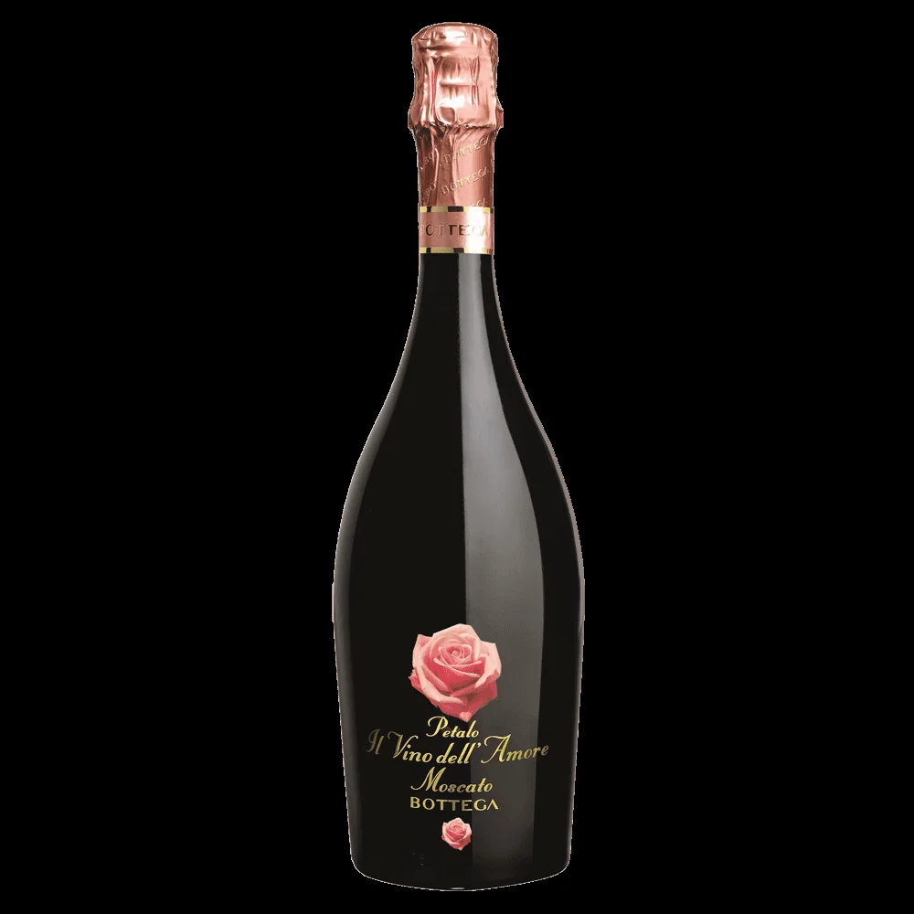 Bottega 'Petalo Il Vino dell Amore Moscato' Spumante Dolce Colli Euganei, Veneto, Italy