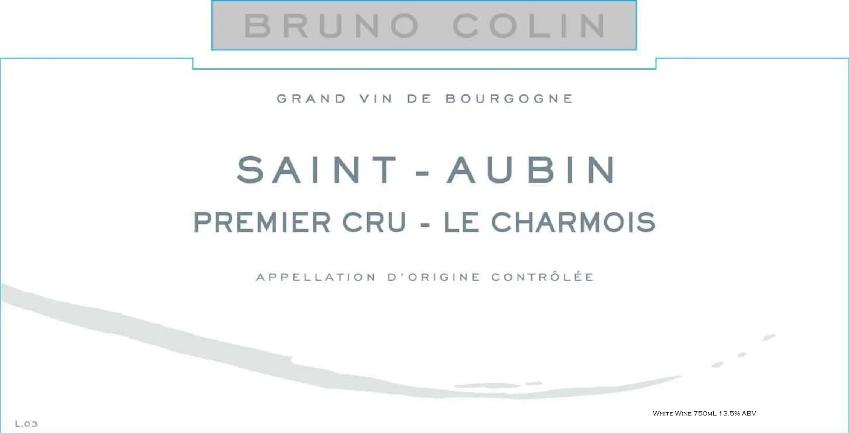 Domaine Bruno Colin Caves du Chapitre Les Sizies, Beaune Premier Cru, France