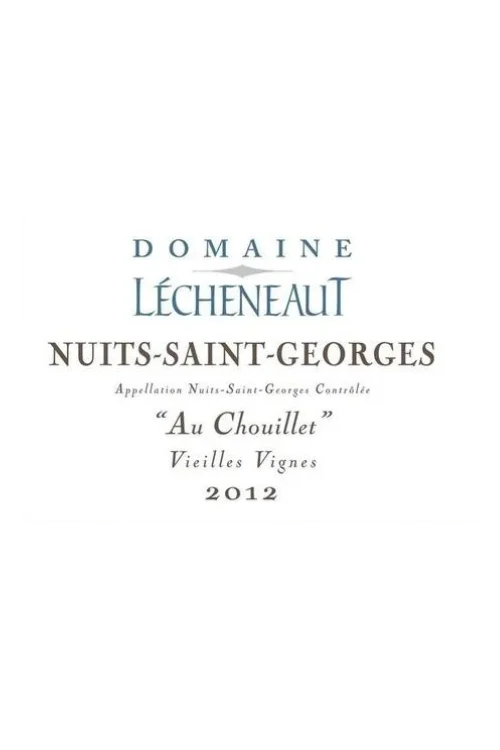 Domaine Lecheneaut Nuits-Saint-Georges Au Chouillet, Cote de Nuits, France