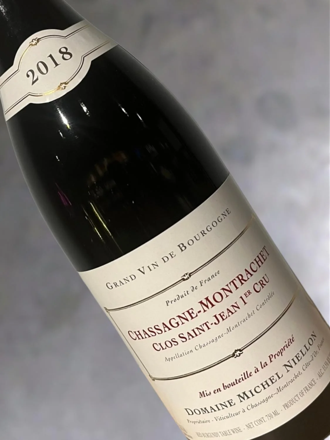 Domaine Michel Niellon Clos Saint-Jean Rouge, Chassagne-Montrachet Premier Cru, France