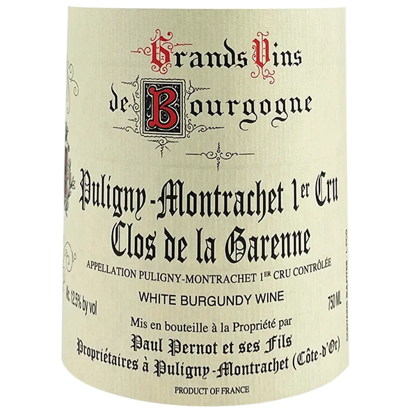 Domaine Paul Pernot Clos de la Garenne, Puligny-Montrachet Premier Cru, France