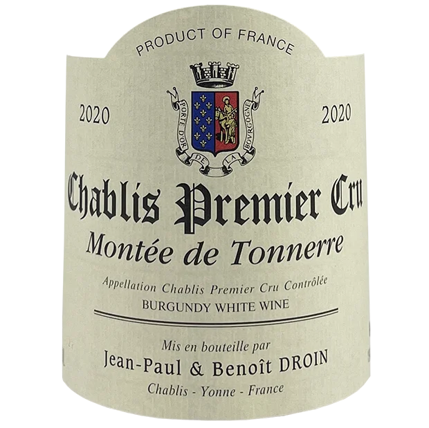 Jean-Paul & Benoit Droin Montee de Tonnerre, Chablis Premier Cru, France
