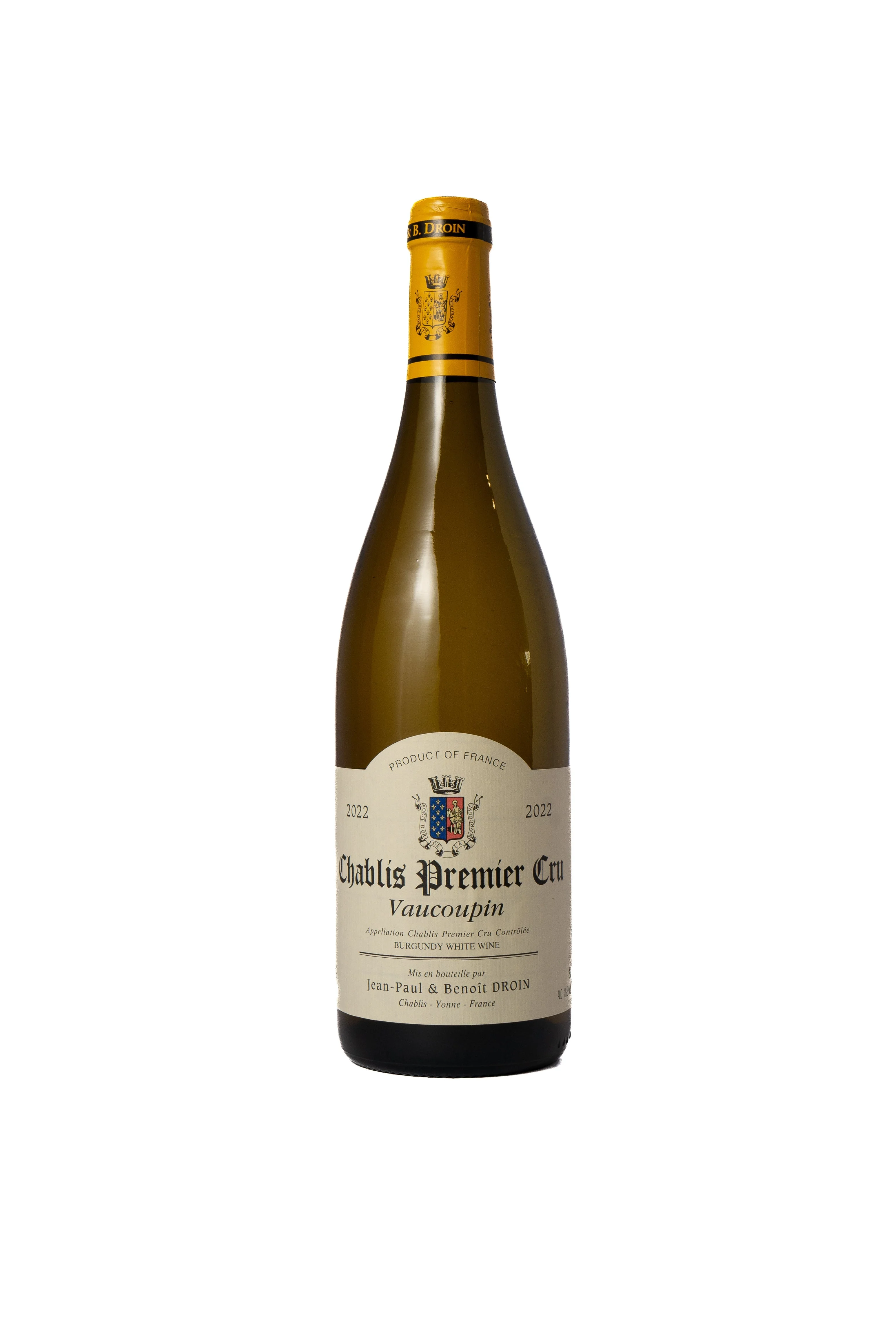 Jean-Paul & Benoit Droin Vaucoupin, Chablis Premier Cru, France