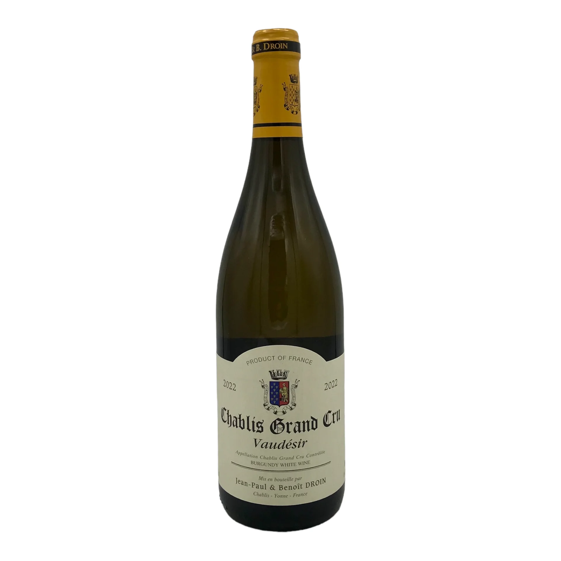 Jean-Paul & Benoit Droin Vaudesir, Chablis Grand Cru, France