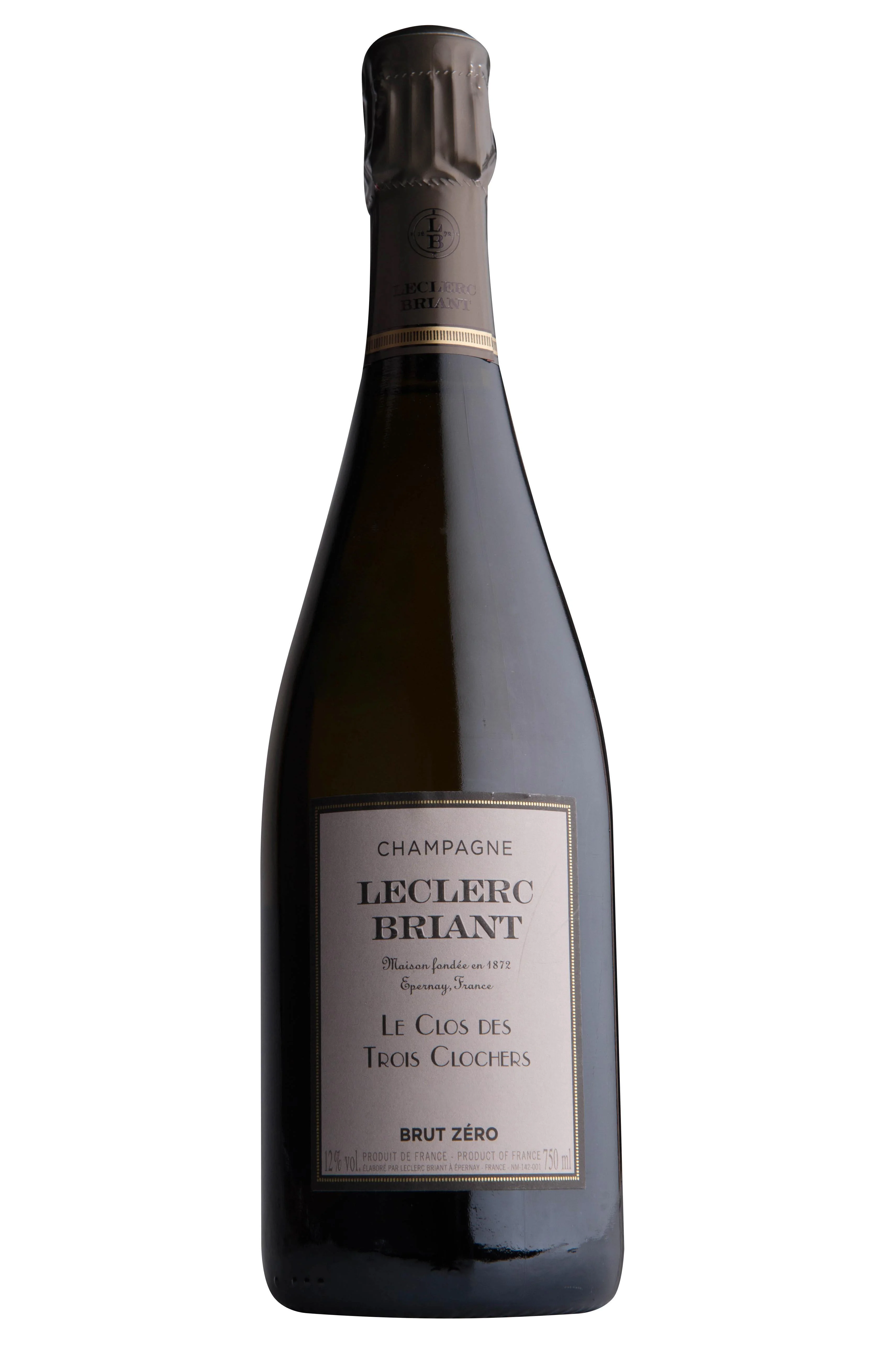 Leclerc-Briant Le Clos des Trois Clochers Brut Zero, Champagne, France