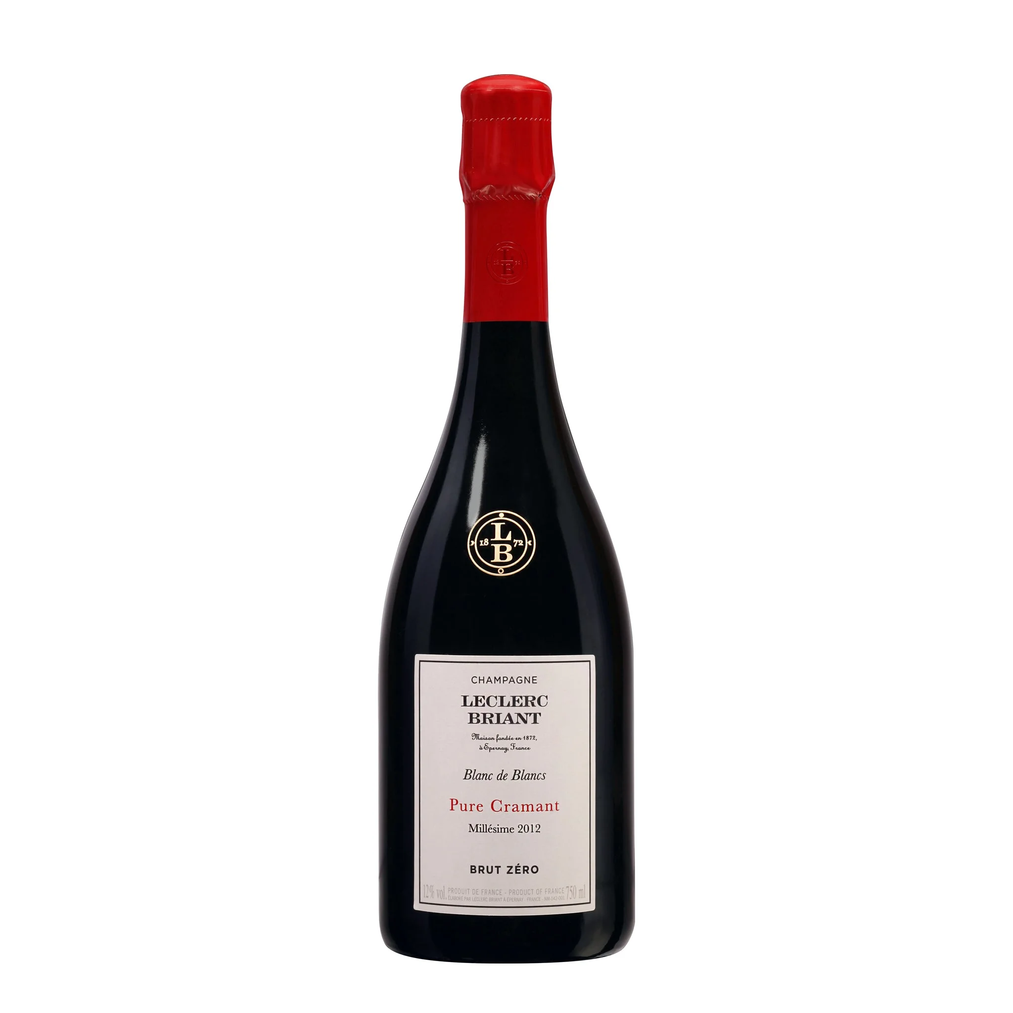 Leclerc-Briant Pure Cramant Blanc de Blancs Brut Zero, Champagne, France