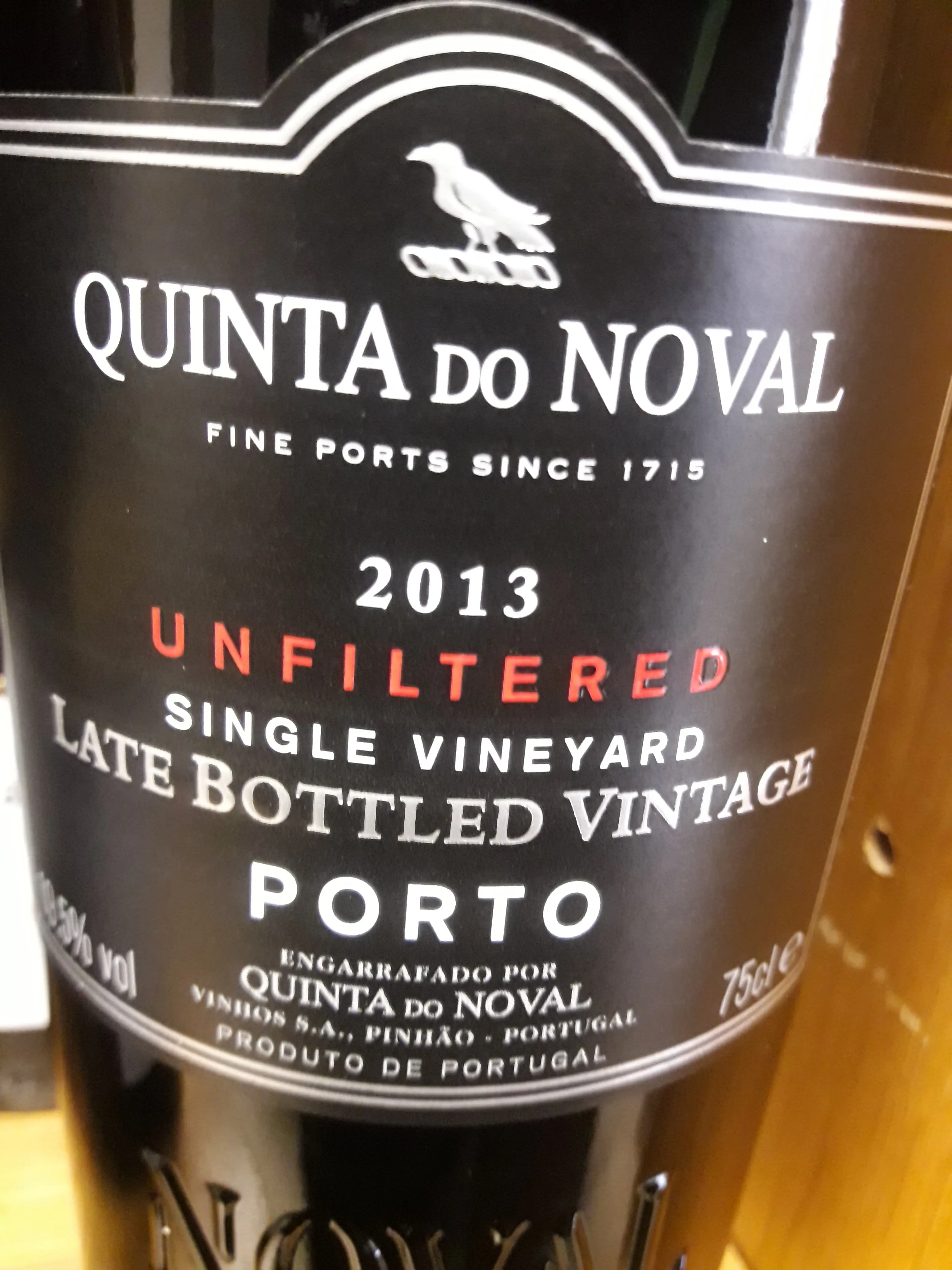 Quinta do Noval Unfiltered Late Bottled Vintage Port, Portugal