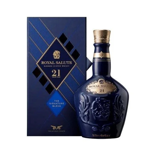 Royal Salute 21 Year Old Blended Scotch Whisky wine label