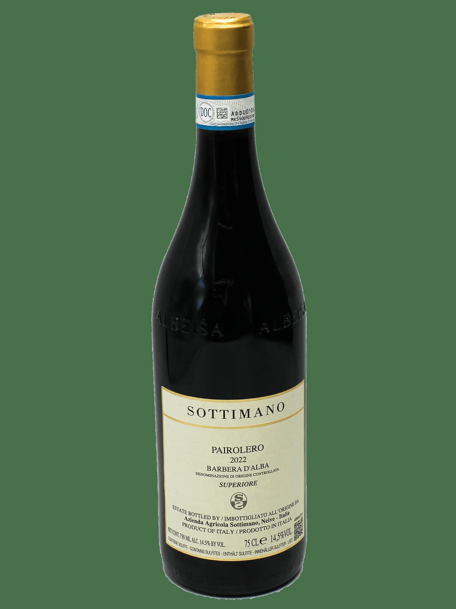 Sottimano Pairolero Barbera d'Alba Superiore, Piedmont, Italy